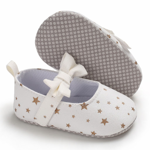 Title 2, Toddler Shoes Dots Anti Skid Flower Velcro, pro...