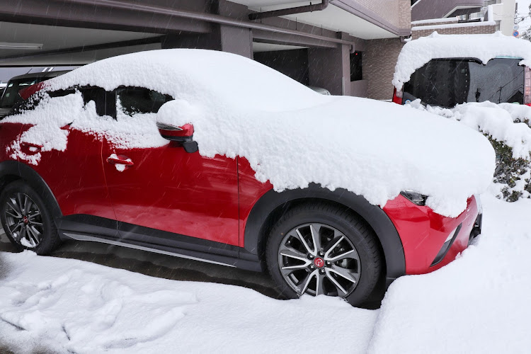 CX-3の雪とコラボ・お題提出・138タワー・犬山城・冬大好き 雪大好きに関するカスタム事例の投稿画像2枚目