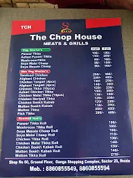 The Chop House Meats & Grills menu 1