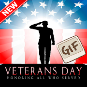 Veterans Day GIF Images and New Messages List  Icon