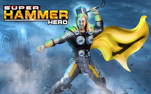 Super Hammer Hero: Justice Squad City League War 1.2 APK + Мод (Бесконечные деньги / Без рекламы) за Android