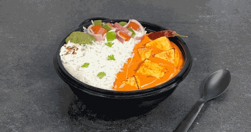 Dilliwala Paneer Makhani [Steamed Rice] Bowl