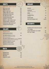 The Rock Cafe & Lounge menu 5