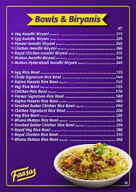 Faasos - Wraps, Rolls & Shawarma menu 3