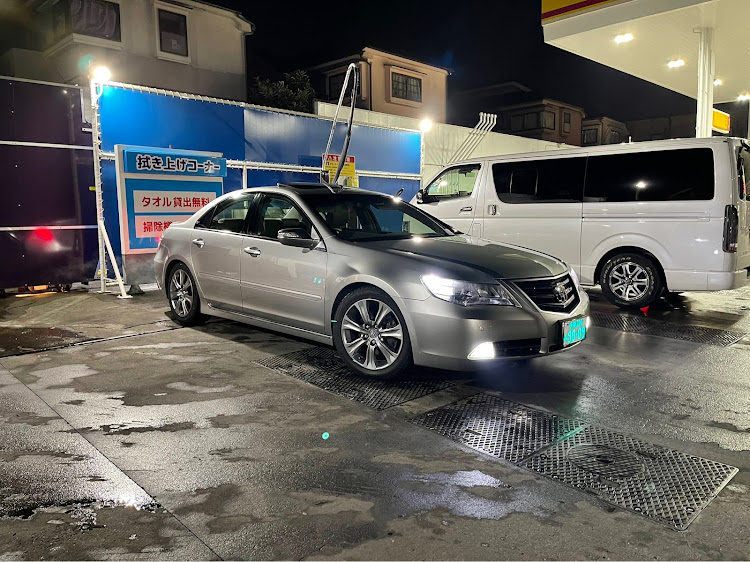 レジェンドの洗車・バッテリー交換に関するカスタム事例の投稿画像1枚目