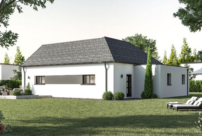  Vente Terrain + Maison - Terrain : 344m² - Maison : 120m² à Livré-sur-Changeon (35450) 