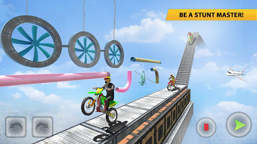 Screenshot Bike Stunt Race 3D: Bike Games