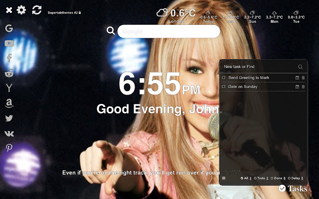 Hannah Montana Wallpapers HD New Tab