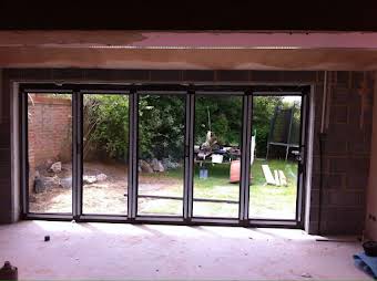 Aluminium Bi-fold Doors installed on site. album cover