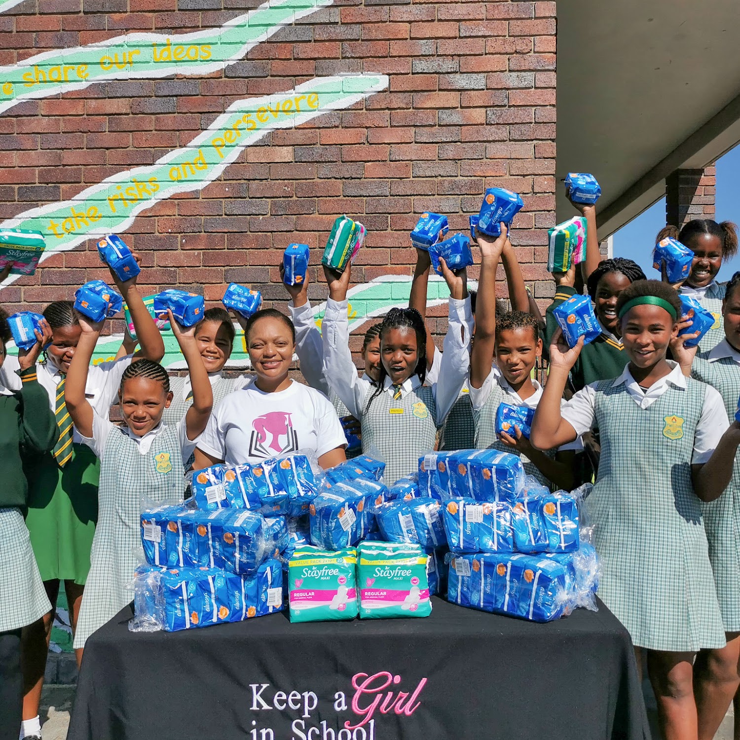 MONEY NEEDED TO SUPPLY FEMALE TOILETRIES TO GIRLS IN TOWNSHIPS – GOAL R 30  000 - Click 'n Donate, Fundraising South Africa, for South Africans