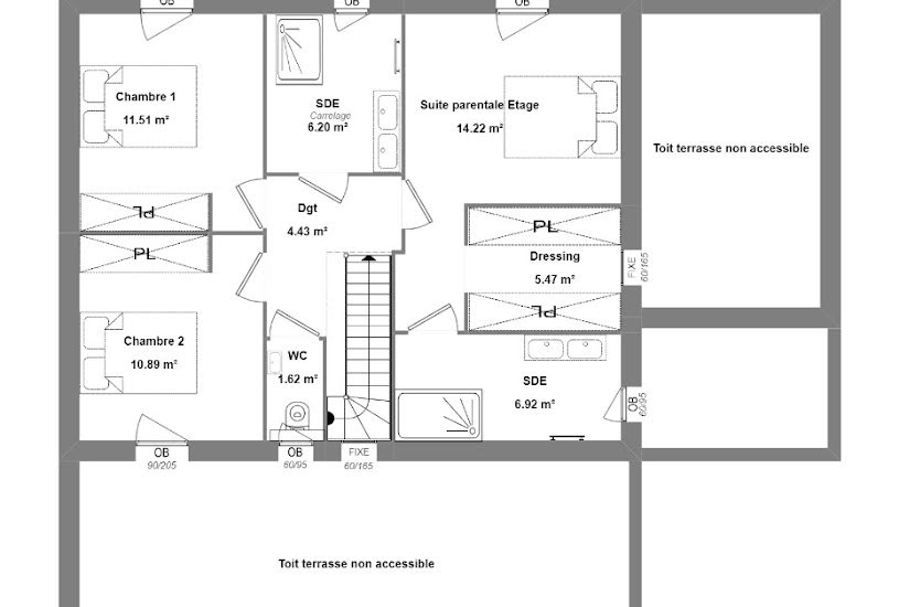  Vente Terrain + Maison - Terrain : 444m² - Maison : 150m² à Azay-le-Rideau (37190) 