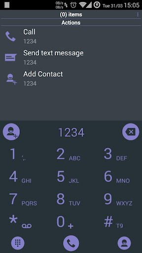 Theme x RocketDial DroidL Purp