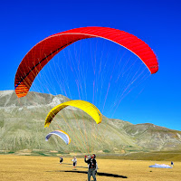 Scuola di parapendio. di 