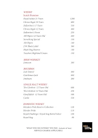 Spice Route Rest'o Pub menu 6