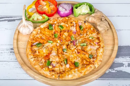 Cheese And Barbecue Chicken Pizza