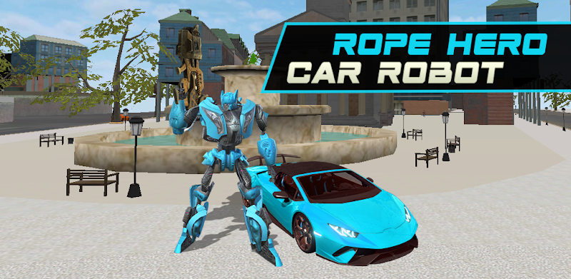 Robot Car Super Transforme Futuristic Supercar