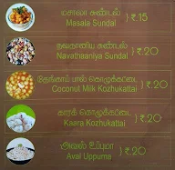 Arogya Vilas menu 1