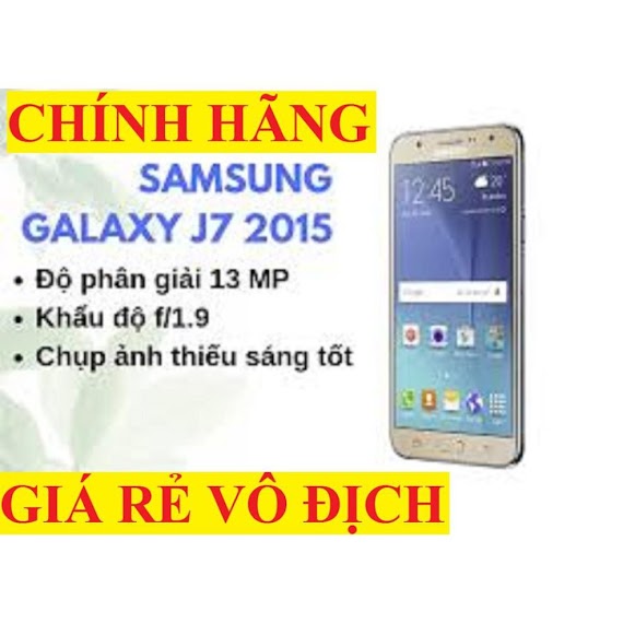 Điện Thoại Samsung Galaxy J7 2Sim (3Gb/32Gb) Chính Hãng 2Sim Mới, Chiến Tiktok Zalo Fb Youtube Ngon