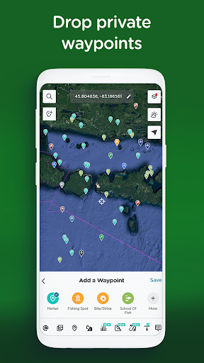 Screenshot Fishing Spots - Fish Maps