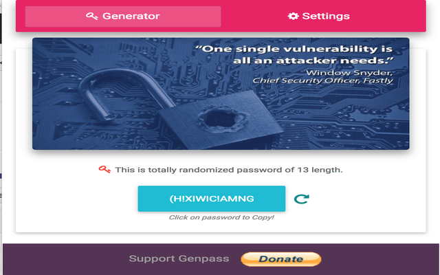 GenPass: Strong Password Generator Preview image 0