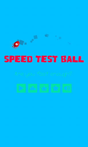 Speed test direction ball