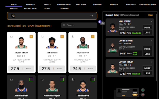 PrizePicks Optimizer: Powered by BPE