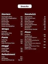 Waffle Dreams menu 1