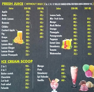 Juiceteria The Juiceshop menu 3