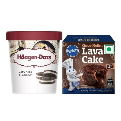 Cookies And Cream Mincup & Choco Lava Cake(25% Off)