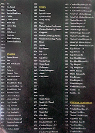 Cafe Green Restaurant menu 1