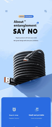 Title 6, Magnetic Holder Portable Magic Rope Mobile Phon...