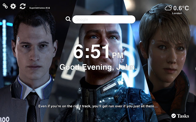 Detroit: Become Human Wallpapers Tab