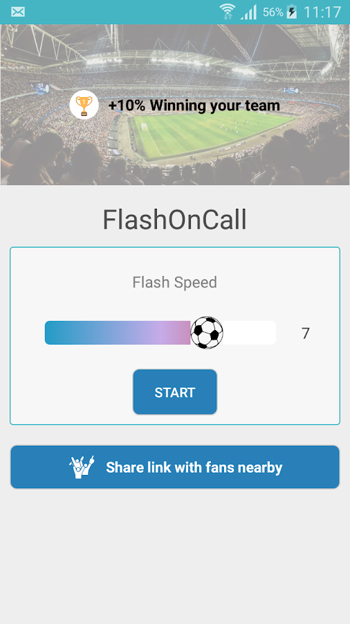    FlashOnCall (call and app)- screenshot  