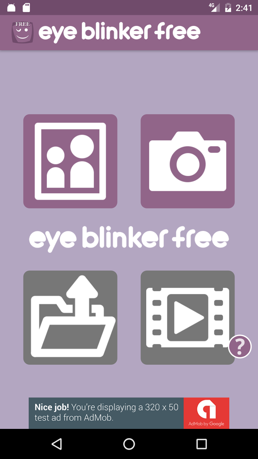 Eye Blinker Free Screen 1