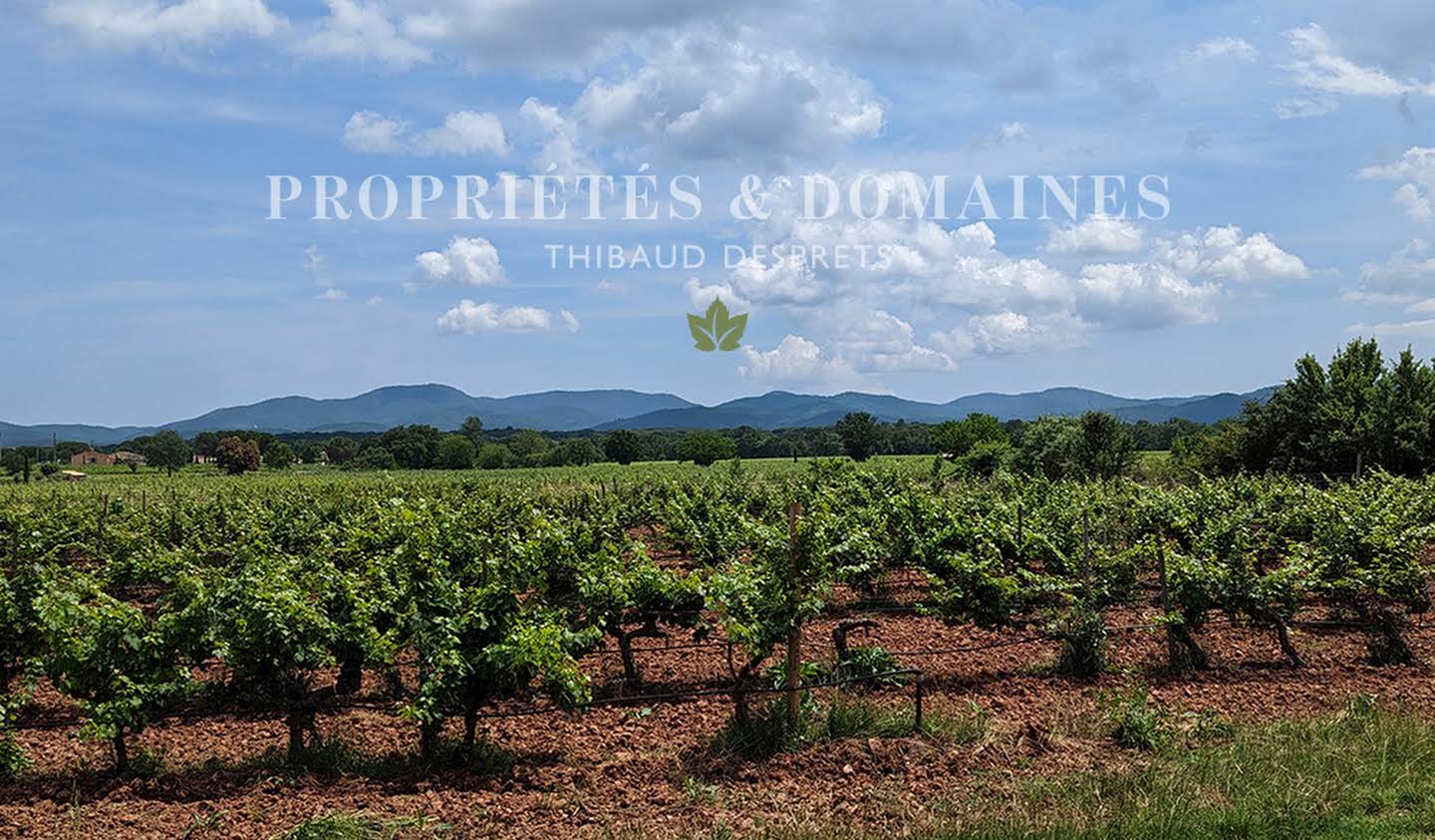 Vineyard with outbuildings Var