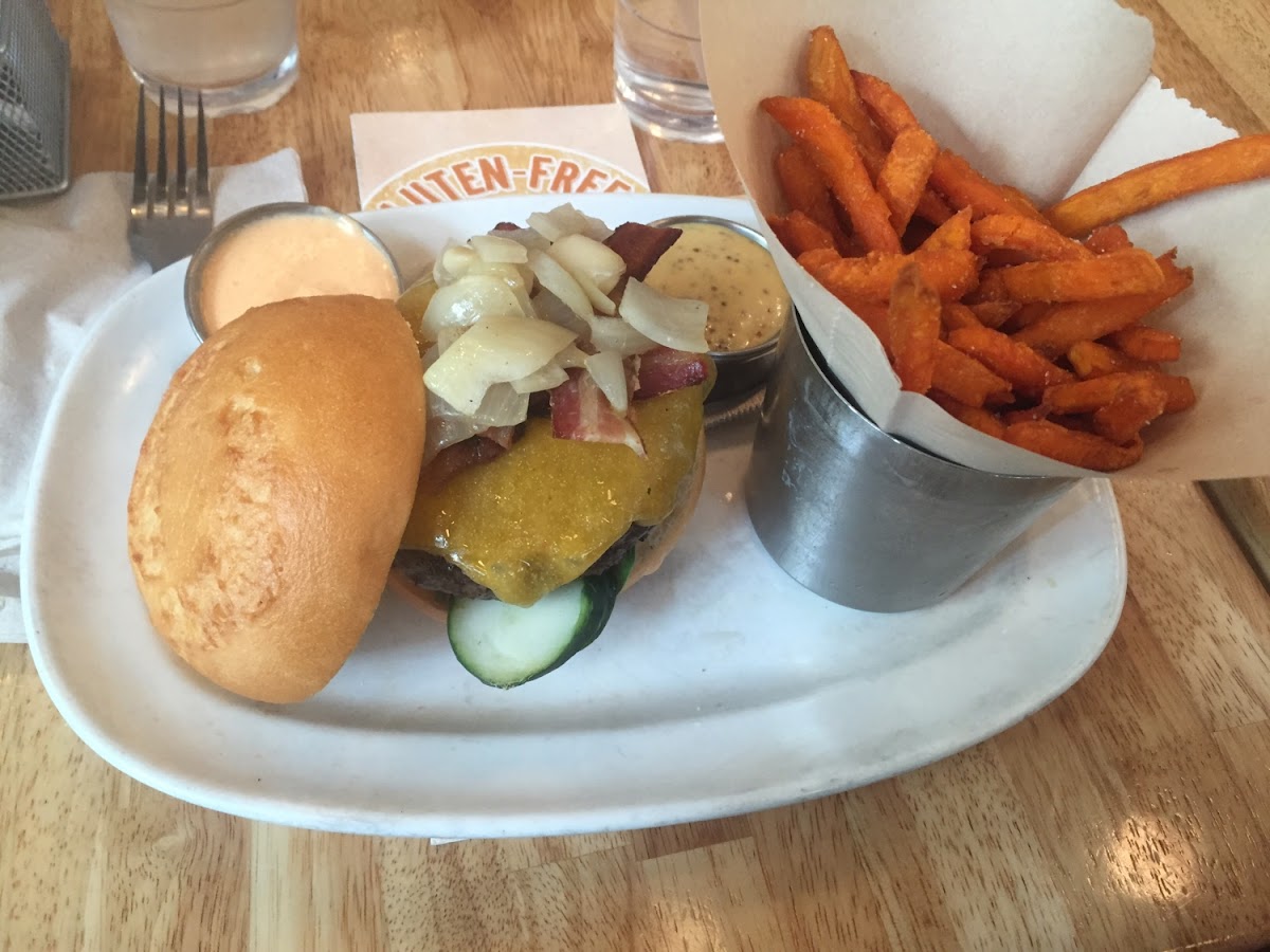 Gluten-Free Burgers at The Counter