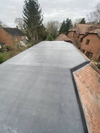 Hungerford - New Rubberbond Fleeceback EPDM roof system album cover