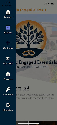 Screenshot Catholic Engaged Essentials