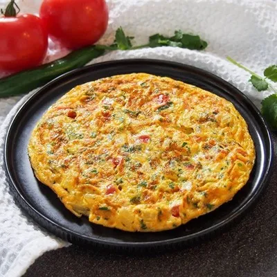 Double Egg Masala Omelette