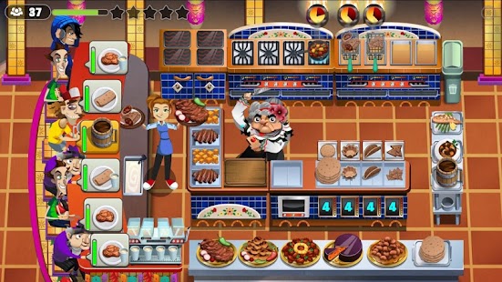  Flo cooks her way to TV fame as a celebrity chef in this fast COOKING DASH 2016 v1.20.7 apk mod [much money] + obb data