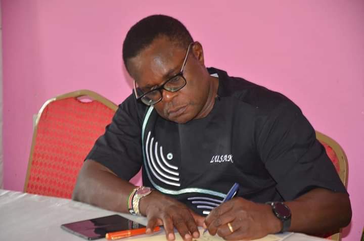 Bungoma county Kenya Kwanza gubernatorial candidate Ken Lusaka on June 24, 2022.