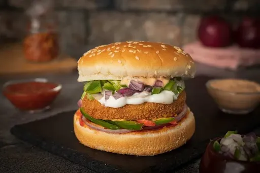 Chicken Double Cheese Burger