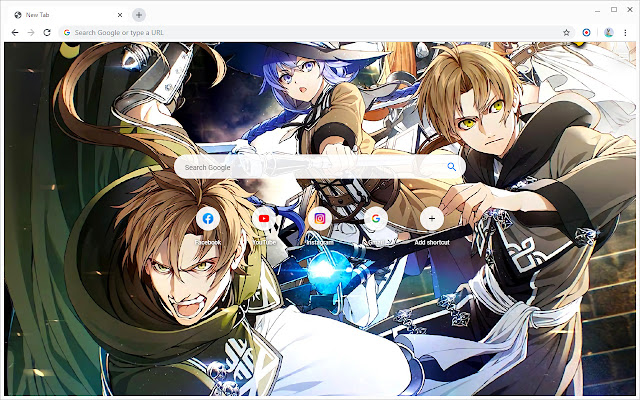 Mushoku Tensei: Jobless Reincarnation New Tab