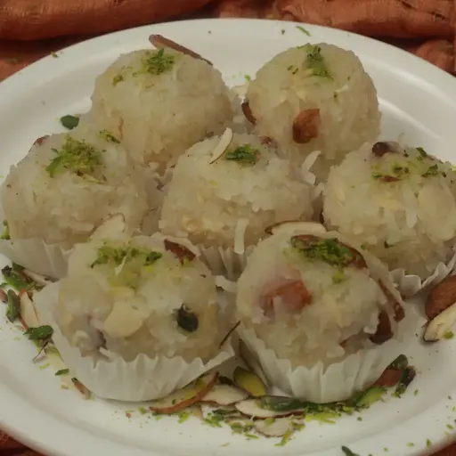 Coconut Dry Fruit Laddu