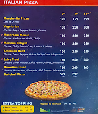 Wooddy Jhone's Pizza menu 1