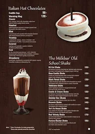 The Chocolate Room menu 1