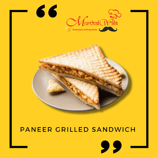 Paneer Grilled Sandwich