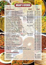 Indi Kitchen menu 1