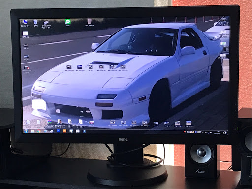 マツダ Rx 7を華麗にカスタム By しんたろう 19 06 13 俺のpc のデスクトップの壁紙 誰のfcかな Wwfcといえば 山口在住のお友達のk Cartune