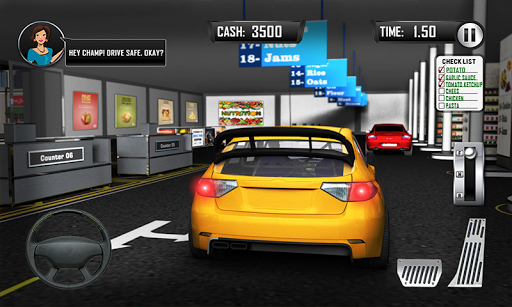 Screenshot Shopping Mall Car Driving Game